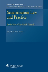 Abbildung von: Securitization Law and Practice - Kluwer Law International