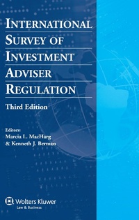 Abbildung von: International Survey of Investment Adviser Regulation - Kluwer Law International