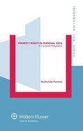 Cover: Property Rights in Personal Data - Kluwer Law International