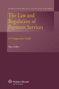Cover: The Law and Regulation of Payment Services - Kluwer Law International