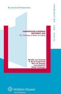 Abbildung von: Harmonizing European Copyright Law - Kluwer Law International
