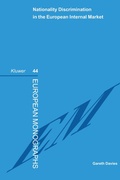 Cover: Nationality Discrimination in the European Internal Market - Kluwer Law International