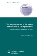 Cover: The Implementation of the Seveso Directives in an Enlarged Europe - Kluwer Law International