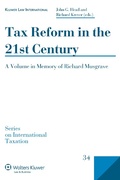 Cover: Tax Reform in the 21st Century - Kluwer Law International