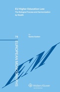 Cover: EU Higher Education Law - Kluwer Law International