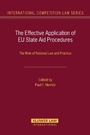 Cover: The Effective Application of EU State Aid Procedures - Kluwer Law International