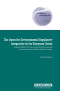 Abbildung von: The Quest for Environmental Regulatory Integration in the European Union - Kluwer Law International