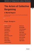 Cover: The Actors of Collective Bargaining A World Report - Kluwer Law International
