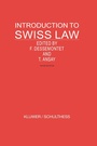 Cover: Introduction to Swiss Law - Kluwer Law International
