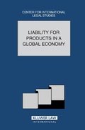 Cover: Liability for Products in a Global Economy - Kluwer Law International