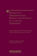 Cover: Workplace Discrimination, Privacy and Security in an Age of Terrorism - Kluwer Law International