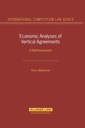 Cover: Economic Analyses of Vertical Agreements - Kluwer Law International
