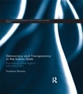 Cover: Democracy and Transparency in the Indian State - Routledge