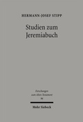 Cover: Studien zum Jeremiabuch - Mohr Siebeck