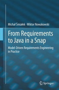 Enlarge image Cover: From Requirements to Java in a Snap - Springer