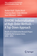 Cover: IDIHOM: Industrialization of High-Order Methods - A Top-Down Approach - Springer