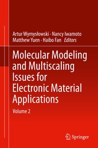 Abbildung von: Molecular Modeling and Multiscaling Issues for Electronic Material Applications - Springer