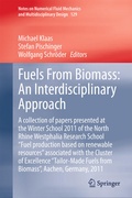 Cover: Fuels From Biomass: An Interdisciplinary Approach - Springer