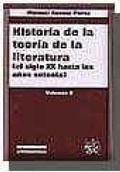 Abbildung von: Historia de la teoría de la literatura II : el siglo XX hasta los años setenta - Editorial Tirant Lo Blanch
