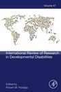 Cover: International Review of Research in Developmental Disabilities - Academic Press