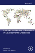 Cover: International Review of Research in Developmental Disabilities - Academic Press