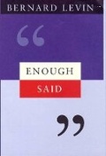 Cover: Enough Said - Jonathan Cape