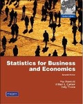 Cover: Statistics for Business and Economics & MathXL Student Access Card Package - Pearson Education (US)