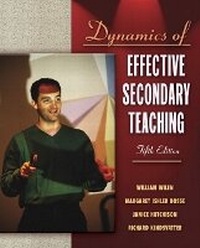 Enlarge image Cover: Dynamics of Effective Secondary Teaching, MyLabSchool Edition - Pearson