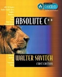 Enlarge image Cover: Absolute C++ CodeMate Enhanced Edition - Pearson