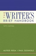 Cover: The Writer's Brief Handbook (with MyCompLab) - Longman Inc