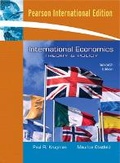Cover: International Economics - Pearson