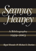 Cover: Seamus Heaney: A Bibliography (1959-2003) - Faber & Faber