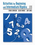 Cover: Stdt Act Mnl Beg Int Alg 2e - Brooks/Cole