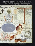 Cover: More Than Fine Writing - The British Library Publishing Division
