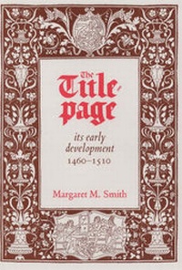 Enlarge image Cover: The Title Page - The British Library Publishing Division