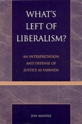 Cover: What's Left of Liberalism? - Lexington Books