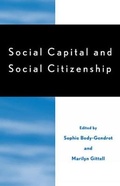 Cover: Social Capital and Social Citizenship - Lexington Books