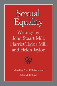 Enlarge image Cover: Sexual Equality - University of Toronto Press