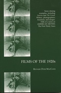 Cover: Films of the 1920s - Scarecrow Press