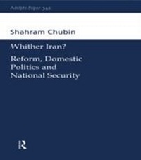 Enlarge image Cover: Wither Iran? - Routledge