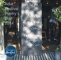 Cover: Adur Festival Poetry Trail 2014 - Shoreham Wordfest Publications