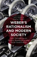 Cover: Weber's Rationalism and Modern Society - Palgrave MacMillan