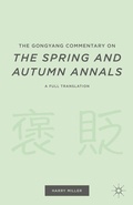 Cover: The Gongyang Commentary on The Spring and Autumn Annals - Palgrave MacMillan