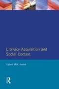 Cover: LITERACY ACQUISITION SOCIAL - Routledge