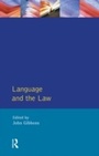 Cover: Language and the Law - Routledge
