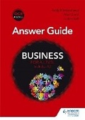 Cover: OCR Business for A Level Answer Guide - Hodder Education