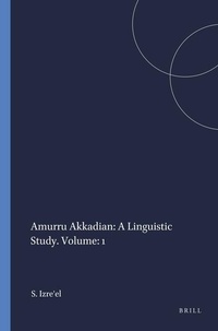 Abbildung von: Amurru Akkadian: A Linguistic Study. Volume: 1 - Scholars Press
