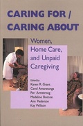 Cover: Caring for/Caring About - Garamond Press