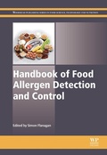 Cover: Handbook of Food Allergen Detection and Control - Woodhead Publishing
