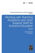 Cover: Working with Teaching Assistants and other Support Staff for Inclusive Education - Emerald Group Publishing Limited